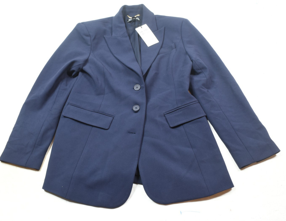 SCOOP The Devil Wears Prada Longline Blazer Womens Large (12-14) Darkest Navy